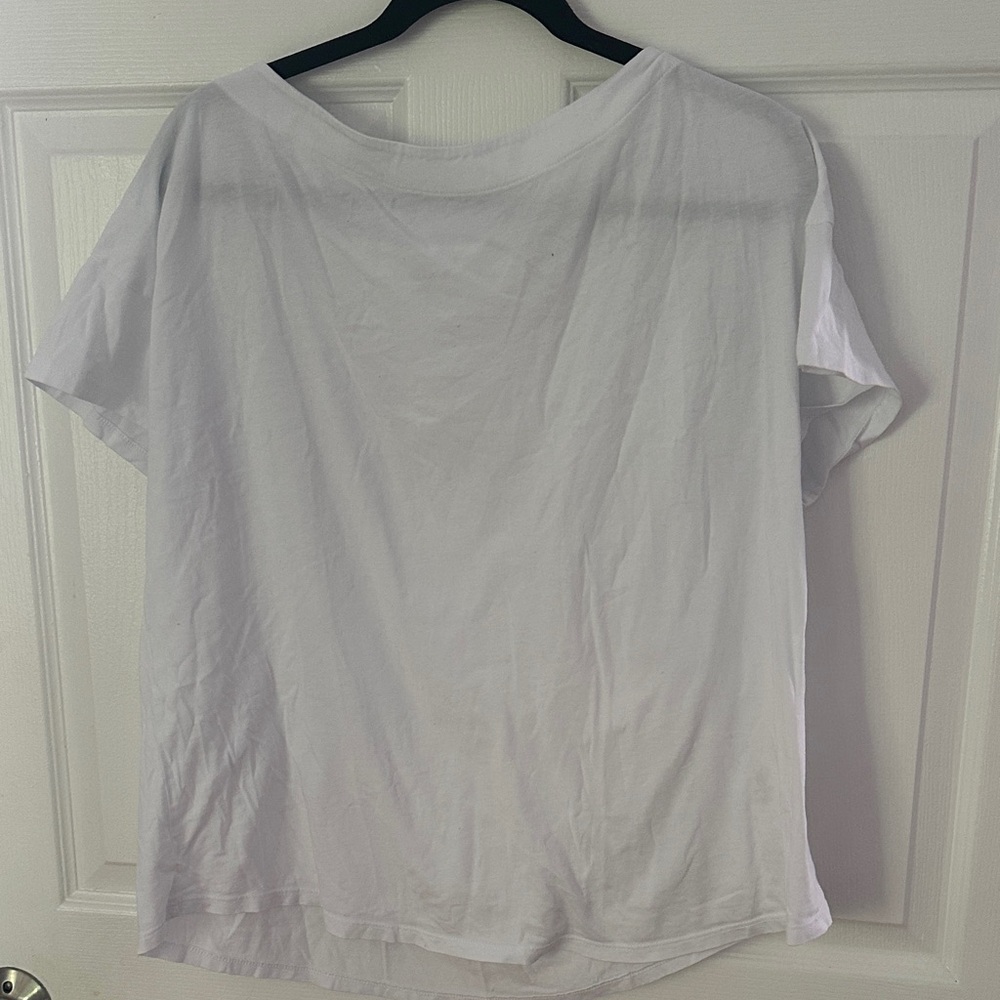 Boden White Short Sleeve Tee